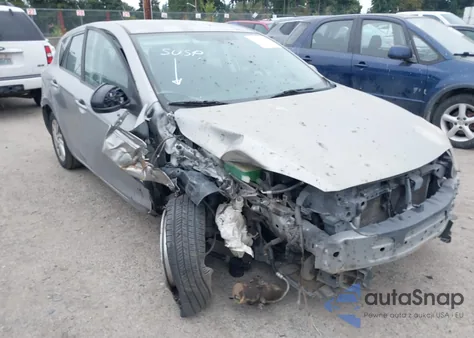 2012 Mazda Mazda3 I Touring из США, поврежденный, VIN JM1BL1L89C1584114